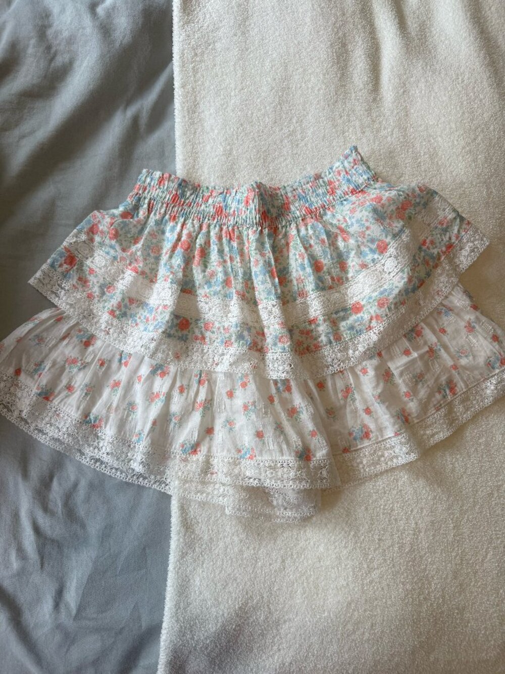 Altar'd State Mini Floral Skirt